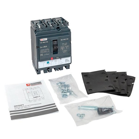 EKF PROxima Автоматический выключатель ВА-99C (Compact NS) 100/ 80А 3P 36кА