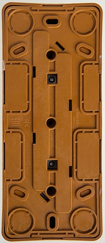 Systeme Electric Этюд наруж Бук Розетка 3-ая б/з без шторок 16А 250B