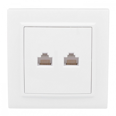 EKF Basic Минск Белый RJ-45 2-ая, СП