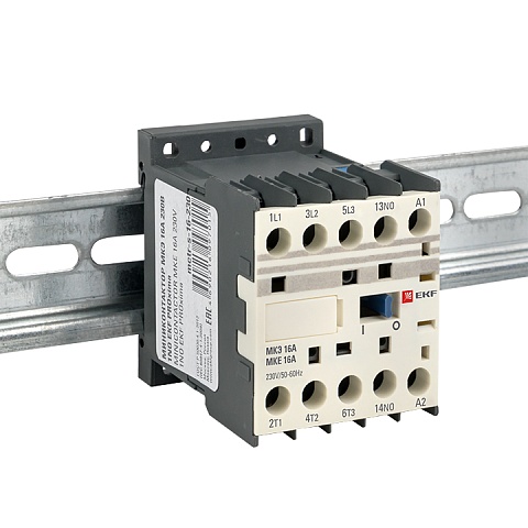 EKF PROxima Миниконтактор МКЭ 16А 230В 1NO