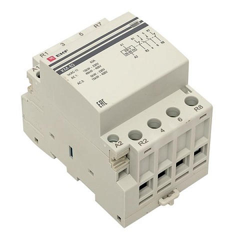 EKF PROxima Контактор модульный КМ 63А 2NО+2NC (3 мод.)