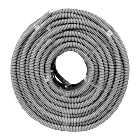 EKF PROxima Труба гофр. ПВХ Plast с зондом d16мм (100м.)