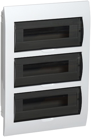 IEK KREPTA 3 Корпус пластиковый ЩРВ-Пк-45 IP41 белый скрыт.монтаж