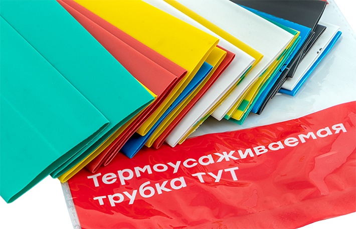 EKF PROxima Термоусаживаемая трубка ТУТ нг 30/15 набор:7 цветов по 3шт. 100мм.