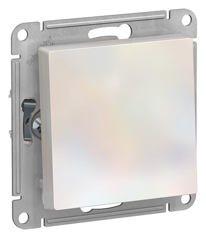 Systeme Electric AtlasDesign Жемчуг Кнопка нажимная сх.1, 10АХ, механизм