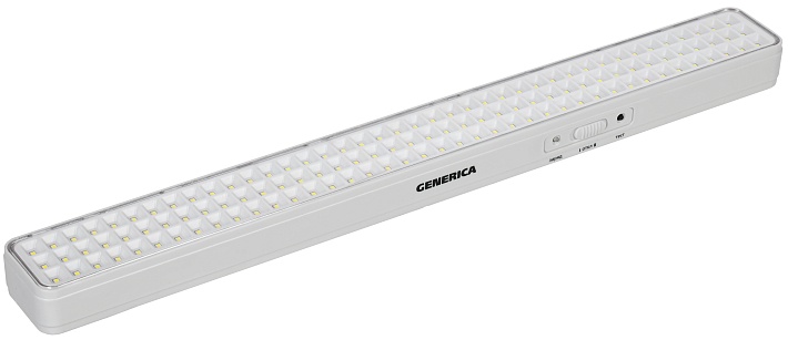 IEK GENERICA Светильник аккум. ДБА 1120 непост. 120LED 6ч 12Вт