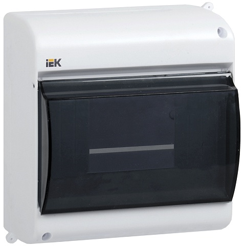 IEK KREPTA 3 Корпус пластиковый КМПн 2/6 IP30 белый откр.монтаж