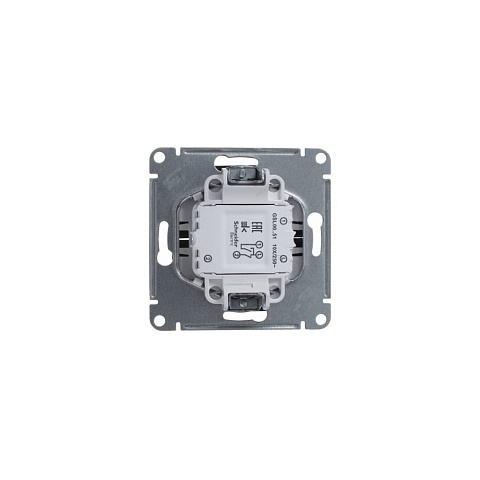 Systeme Electric Glossa Шоколад Выключатель 2-клавишный, сх.5, 10АХ