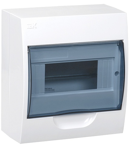 IEK KREPTA 3 Корпус пластиковый ЩРН-П-8 IP41  белый откр.монтаж