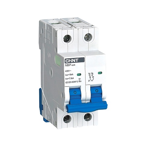 CHINT NBP-63R 2P 10A 15кА 8In (R)