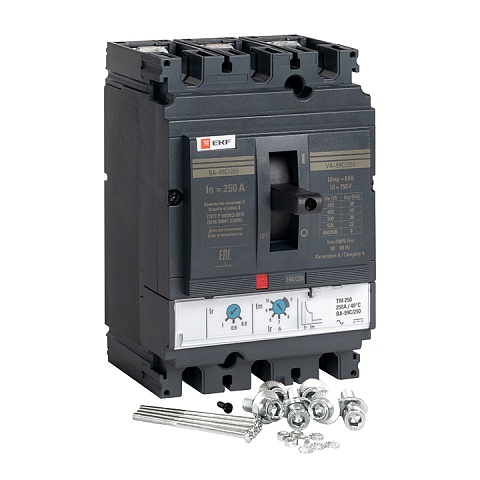 EKF PROxima Автоматический выключатель ВА-99C (Compact NS) 250/250А 3P 45кА