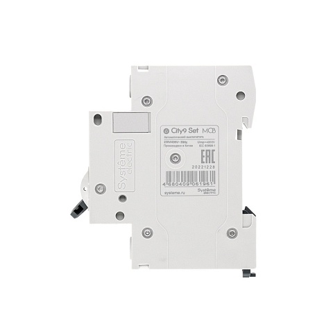 Systeme Electric City9 Set Автоматический выключатель (АВ) С 16А 1P 4.5kA 230В