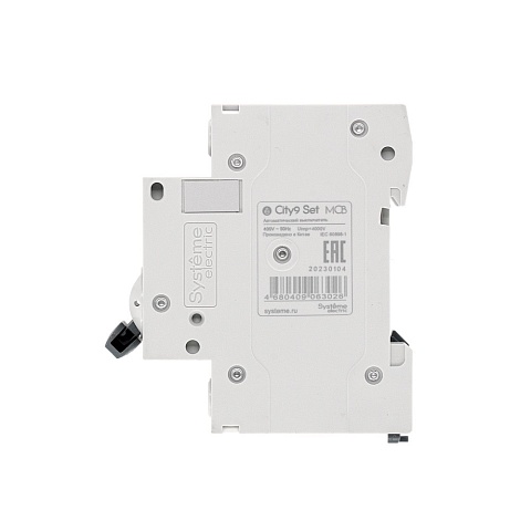 Systeme Electric City9 Set Автоматический выключатель (АВ) B 40А 2P 4.5kA 230В