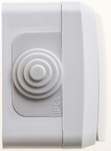 Systeme Electric Этюд наруж Серый Выключатель 1-клавишный IP44