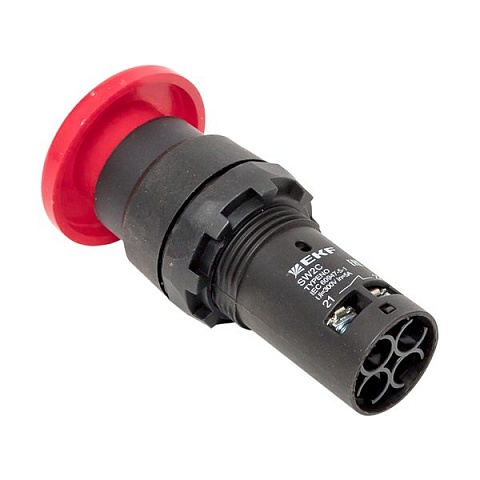 EKF PROxima Кнопка SW2C-11MZ поворотная красная NO+NC Грибок