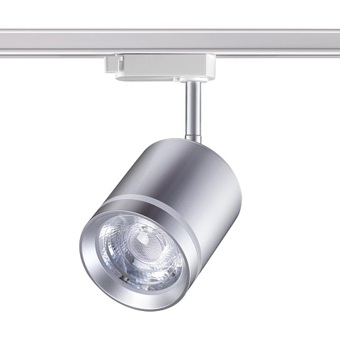Novotech 358803 PORT NT21 069 серебро Однофазный трековый светодиодный светильник IP20 LED 15W 1300Лм 4000K 85-265V ARUM