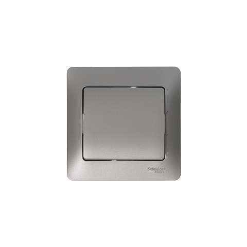 Systeme Electric Glossa Платина Выключатель 1-клавишный, сх.1, 10AX