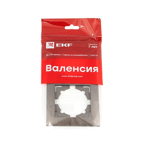 EKF PROxima Валенсия Рамка 2-местная графит
