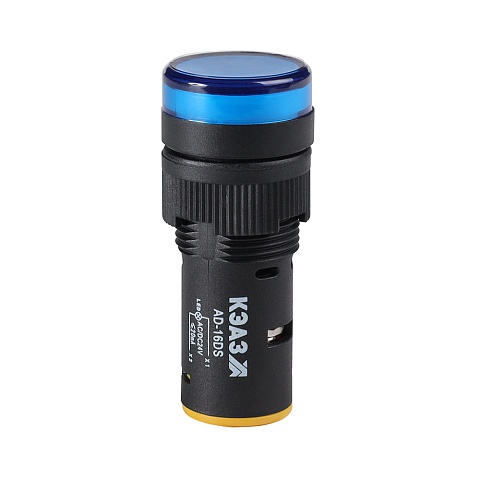 КЭАЗ Лампа AD16DS(LED) матрица D16мм синий 24В AC/DC
