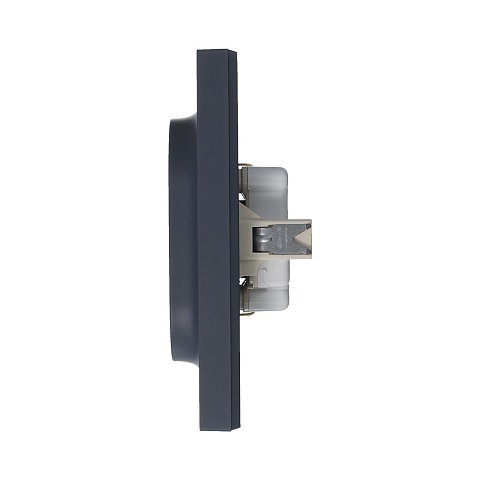 Systeme Electric AtlasDesign Грифель Розетка с/з двойная, 16А, в сборе