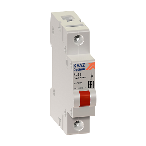 КЭАЗ Лампа сигнальная OptiDin SL63-W-48AC/DC-УХЛ3