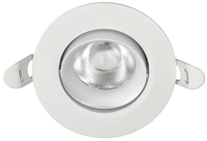 IEK PRO Светильник LED ДВО 1812 7Вт 4000К IP20 круг белый