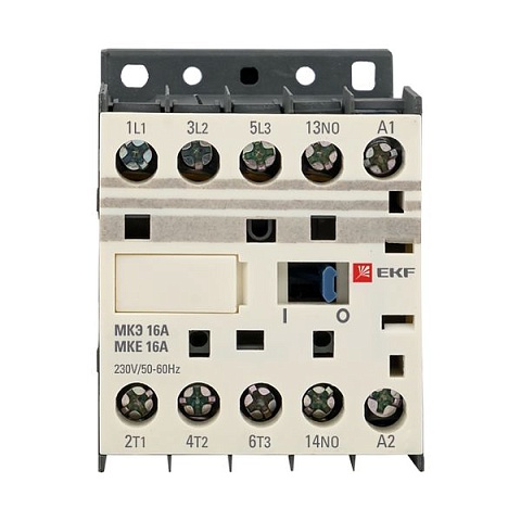 EKF PROxima Миниконтактор МКЭ 16А 230В 1NO