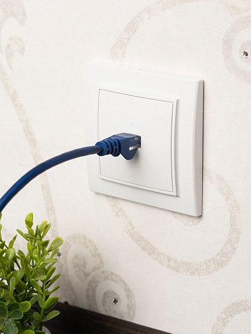 EKF Basic Минск Белый Розетка RJ-45, СП