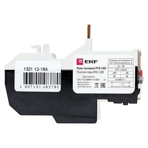 EKF PROxima Реле тепловое РТЭ-1321 12-18А
