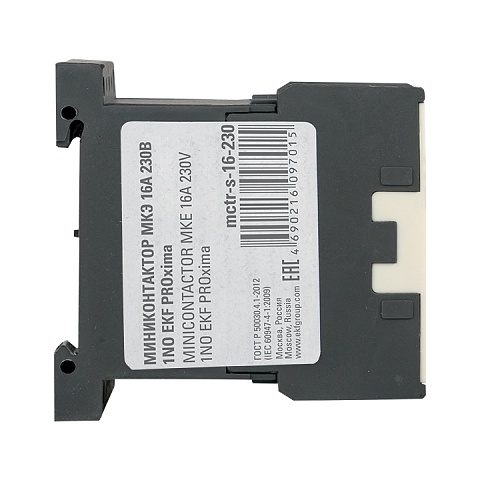 EKF PROxima Миниконтактор МКЭ 16А 230В 1NO