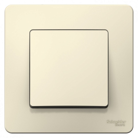 Systeme Electric Blanca внутр Молочный Выключатель 1-клавишный, 6А, 250B