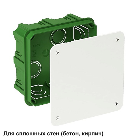 Systeme Electric Коробка распределительная для сплошных стен 100X100X50