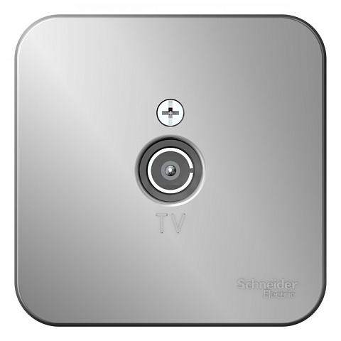 Systeme Electric Blanca наруж Алюминий Розетка TV, изолир. пластина