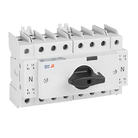 КЭАЗ Выключатель-разъединитель реверсивный OptiSwitch DI-125-4C
