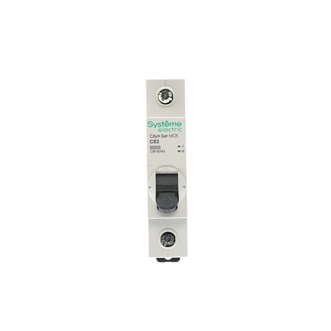 Systeme Electric City9 Set Автоматический выключатель (АВ) С 63А 1P 6kA 230В