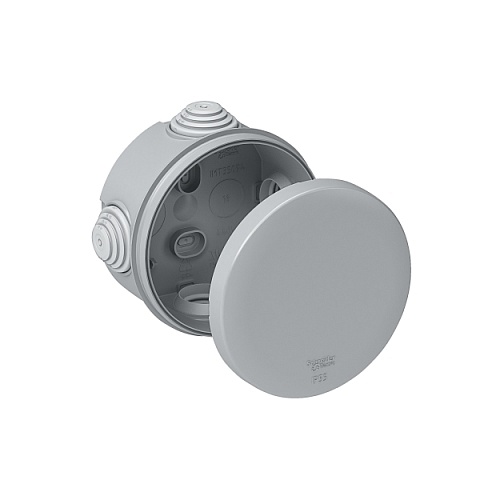 Systeme Electric Коробка распределительная открытой установки 80X40, IP55, 4 сальника