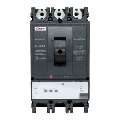 EKF PROxima Автоматический выключатель ВА-99C (Compact NS) 630/500А 3P 45кА