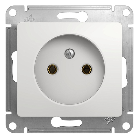 Systeme Electric Glossa Бел Розетка б/з