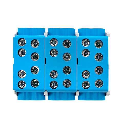 EKF PROxima Клемма распределительная КСР с двойным винтом 2x35/2x25 синяя