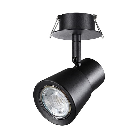 Novotech 370930 SPOT NT22 черный Светильник встраиваемый IP20 GU10 50W 220V MOLO