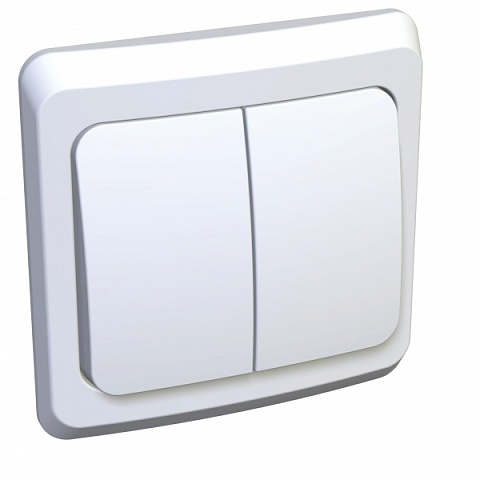 Systeme Electric Этюд Бел Выключатель 2-клавишный
