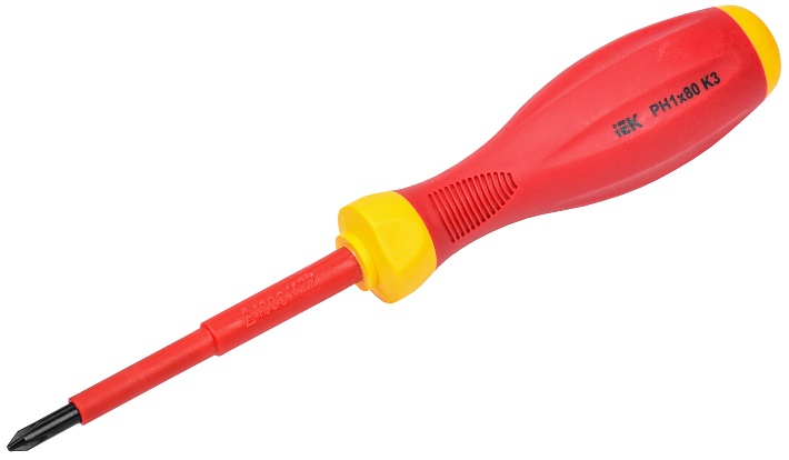 IEK ARMA2L 3 Отвертка диэлектрическая PH1х80 K3