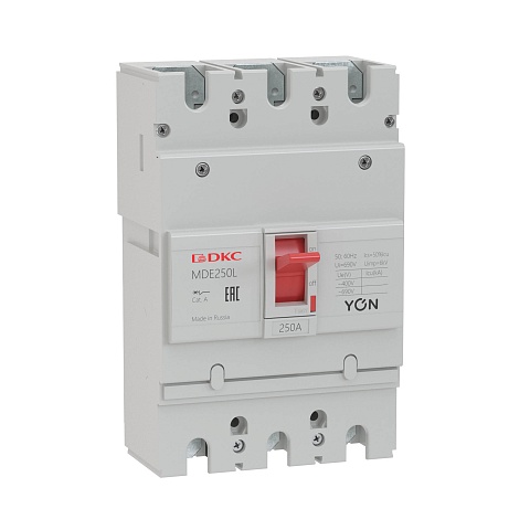 DKC YON pro Автоматический выключатель MDE250L200 3P 200А 18kA