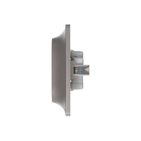Systeme Electric Glossa Платина Розетка 2-ая с/з (в сборе)