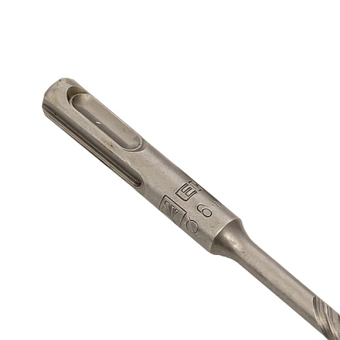 Бур по бетону SDS-plus 6х210 мм (2 резца)(4S спираль) EKF Master