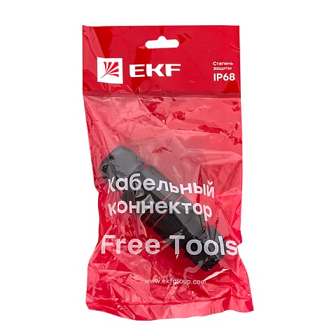 EKF PROxima Кабельный коннектор I-образный (СМК 5PIN) IP68 FreeTools