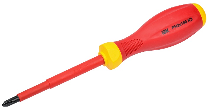 IEK ARMA2L 3 Отвертка диэлектрическая PH2х100 K3