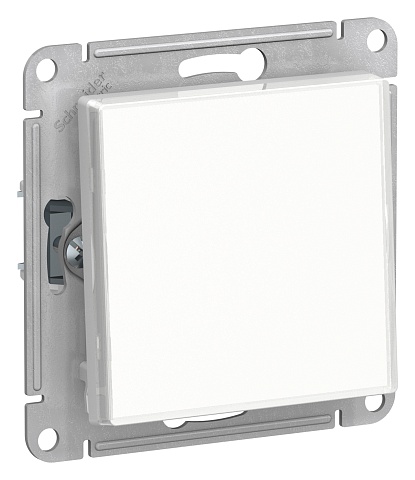 Systeme Electric AtlasDesign Art Бел Выключатель 1-клавишный сх.1, 10АХ, механизм