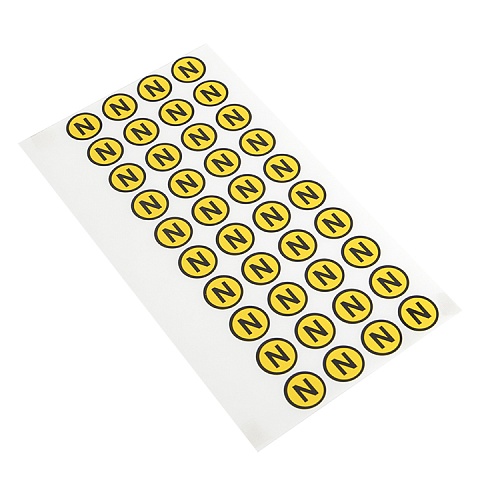 EKF PROxima Наклейка "N" (d20мм.)