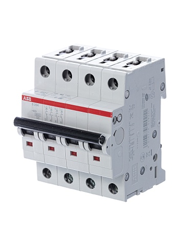 ABB Выключатель автоматический 4-полюсной S204 D1.6